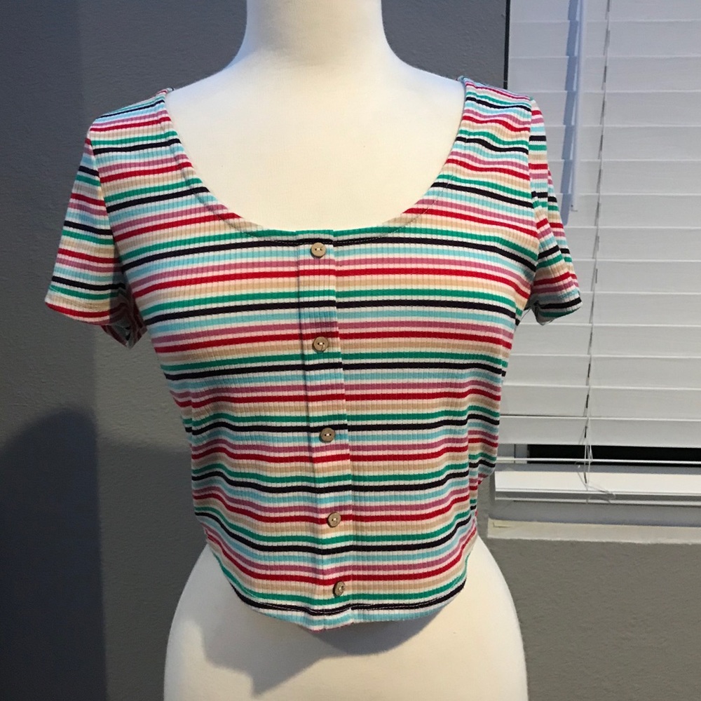 Rainbow top